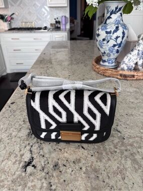 NEW Charles & Keith Charlot Jacquard Printed Bag